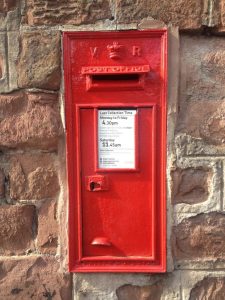 Victorian letterbox